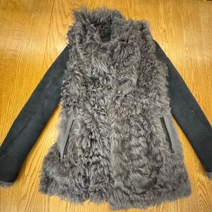 **RARE FIND** RAG & BONE Helsinki Italian  Shearling Jacket Size 4.